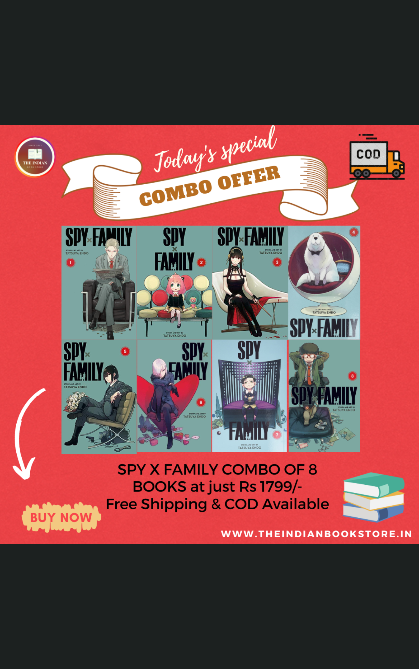 SPY X FAMILY VOL.1 By TATSUYA ENDO – TheIndianBookStore