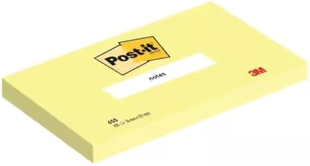 MULTI-PURPOSE STICKY NOTES - 100 SHEETS (3X5 Inch)