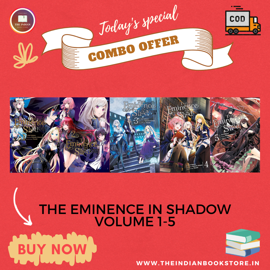 The Eminence In Shadow Volume 1-5 Combo by Daisuke Aizawa – The Indian ...