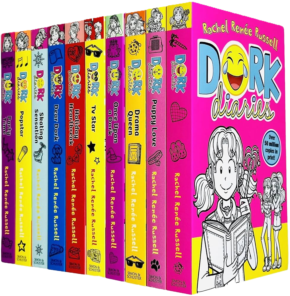 Dork Diaries Boxed Set (1-10) by Rachel Renee Russell