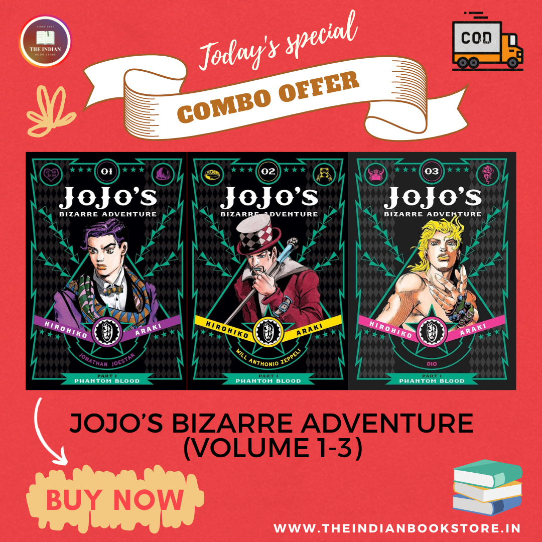 Jojo's Bizarre Adventure (Volume 1, 2 & 3) by Araki Hirohiko