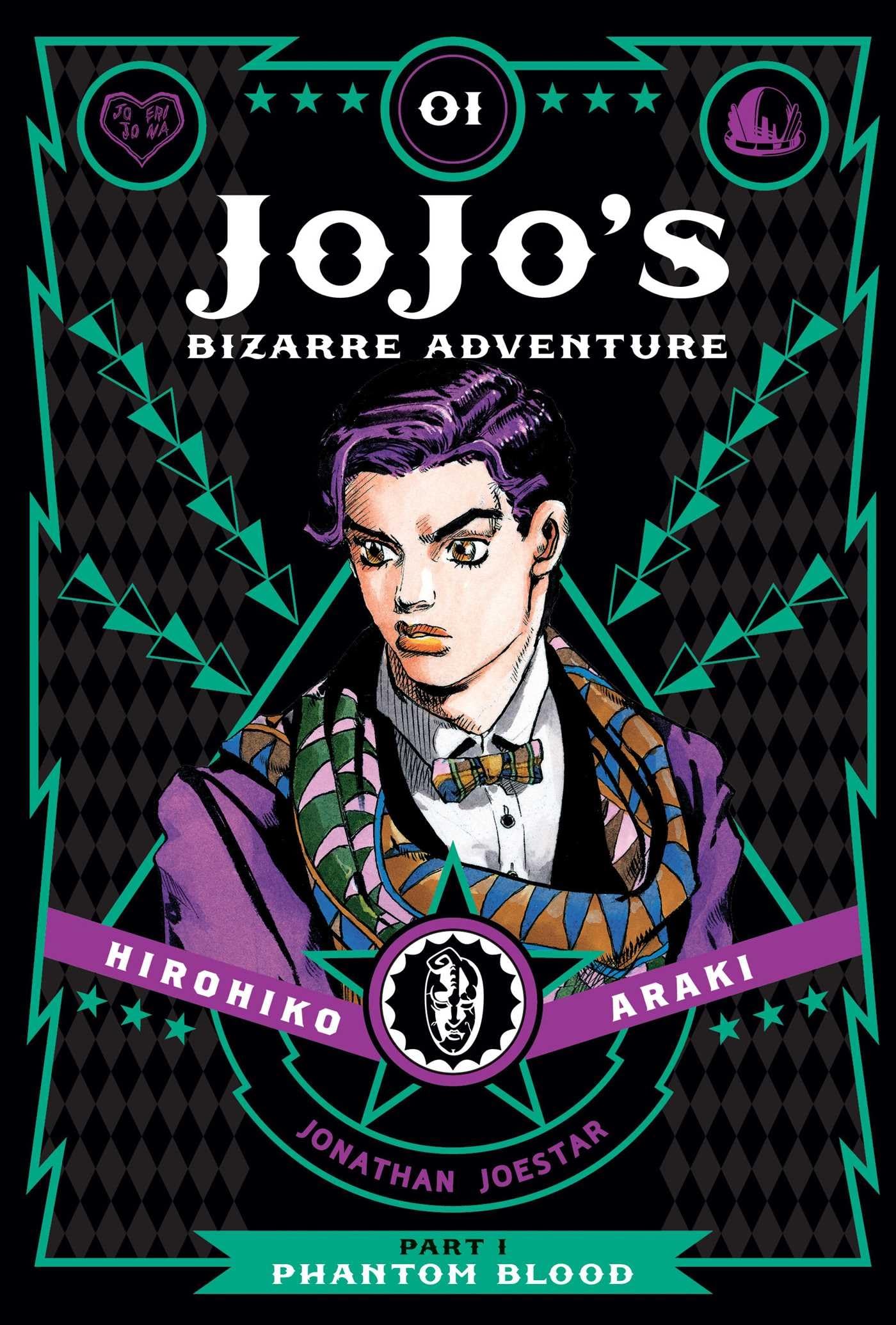 Jojo's Bizarre Adventure (Volume 1, 2 & 3) by Araki Hirohiko