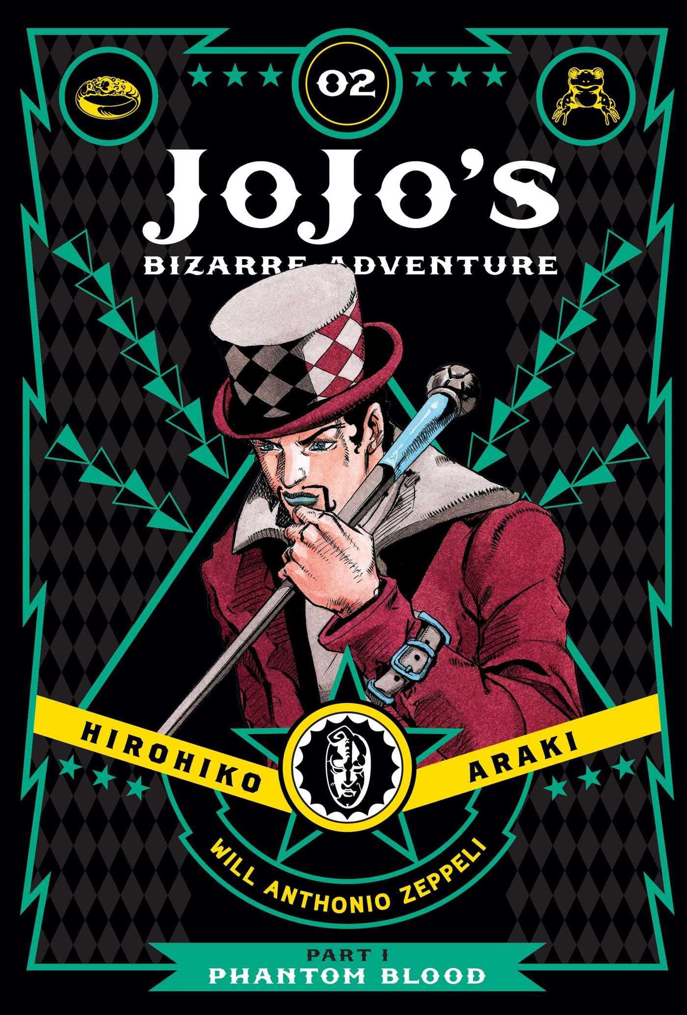 Jojo's Bizarre Adventure (Volume 1, 2 & 3) by Araki Hirohiko