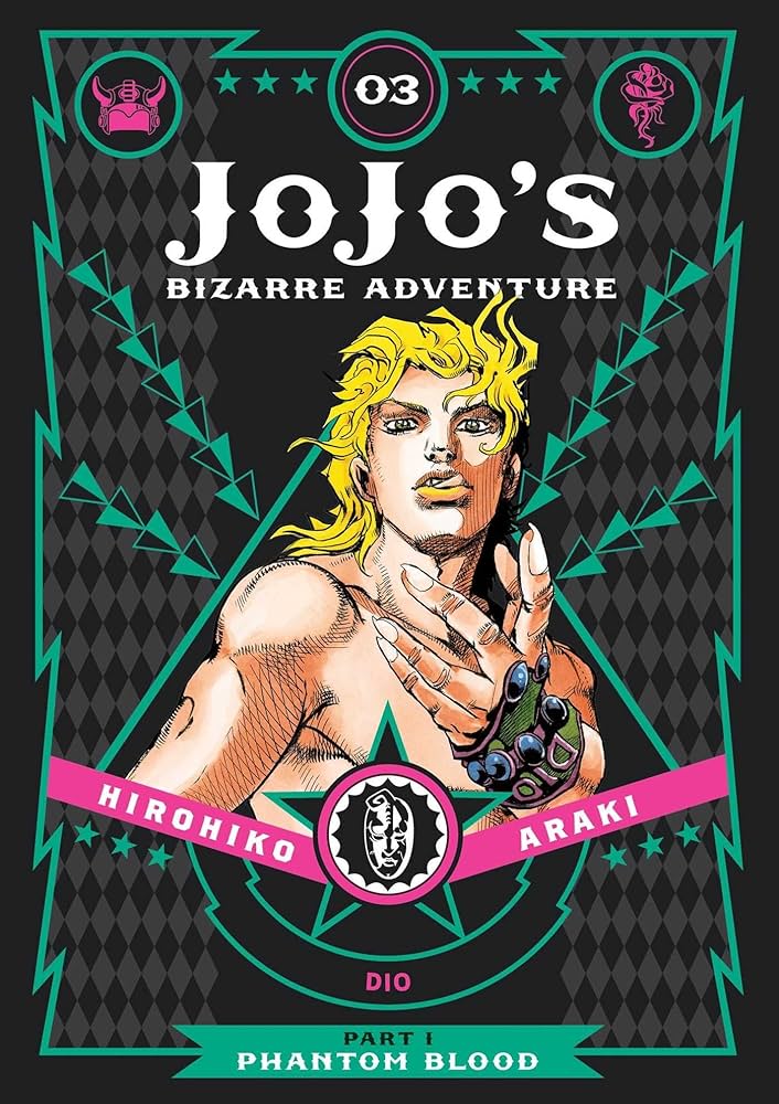 Jojo's Bizarre Adventure (Volume 1, 2 & 3) by Araki Hirohiko