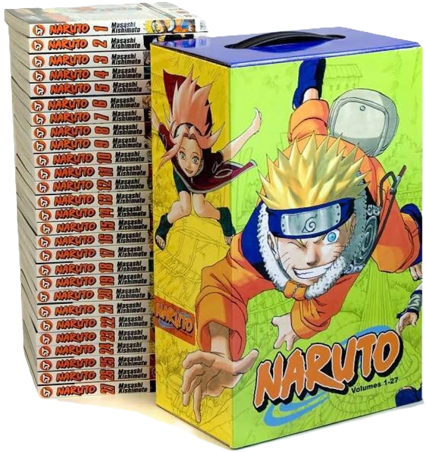 Naruto Boxed Set 1 (Volume 1-27) by Masashi Kishimoto