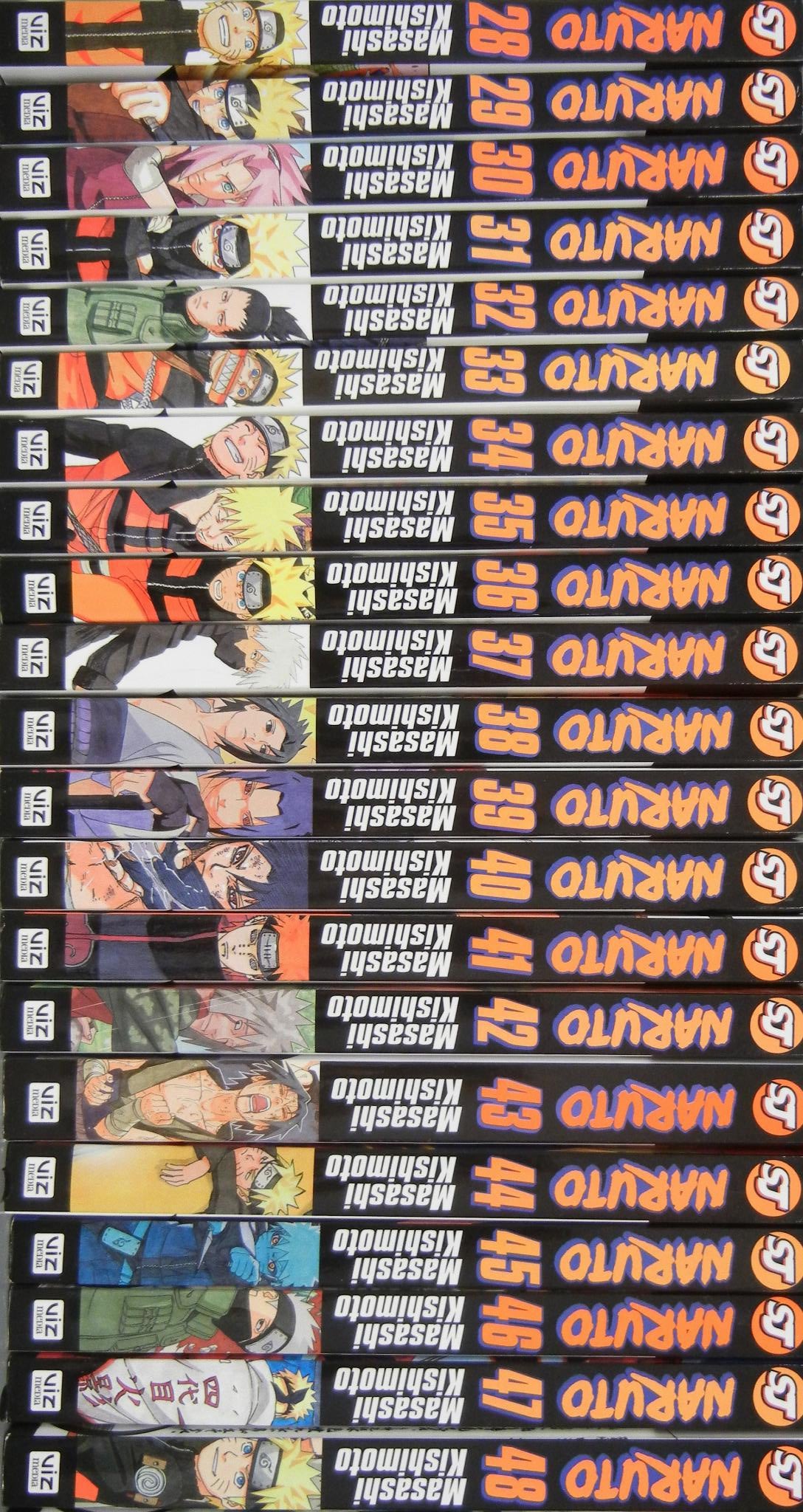 Naruto Boxed Set 2 (Volume 28-48) by Masashi Kishimoto