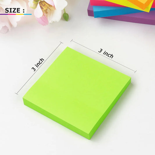 STICKY NOTES - 100 SQUARE SHEETS