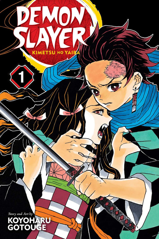 DEMON SLAYER MANGA VOL 1 by KOYOHARU GOTOUGE